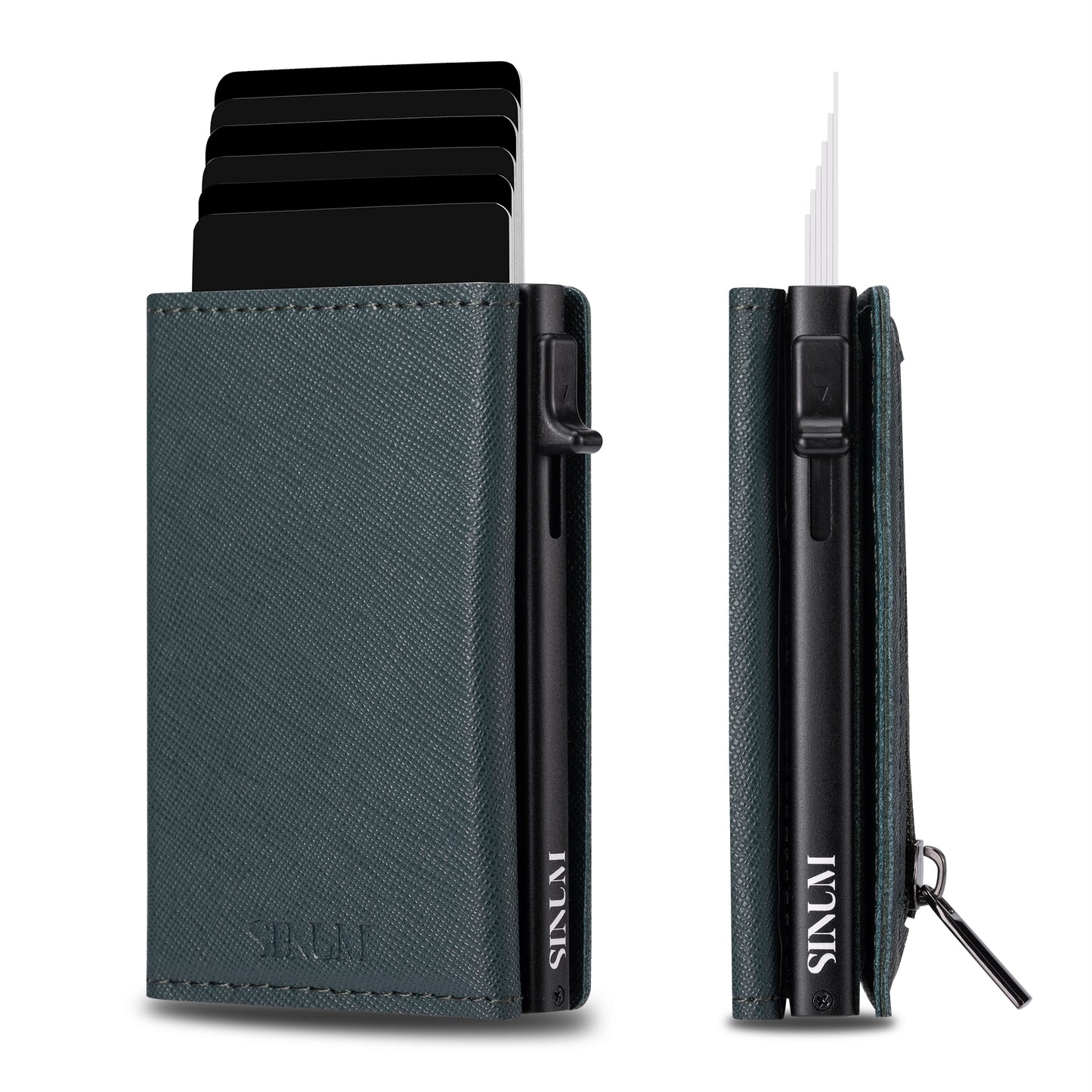 S Magnetic Saffiano Verde