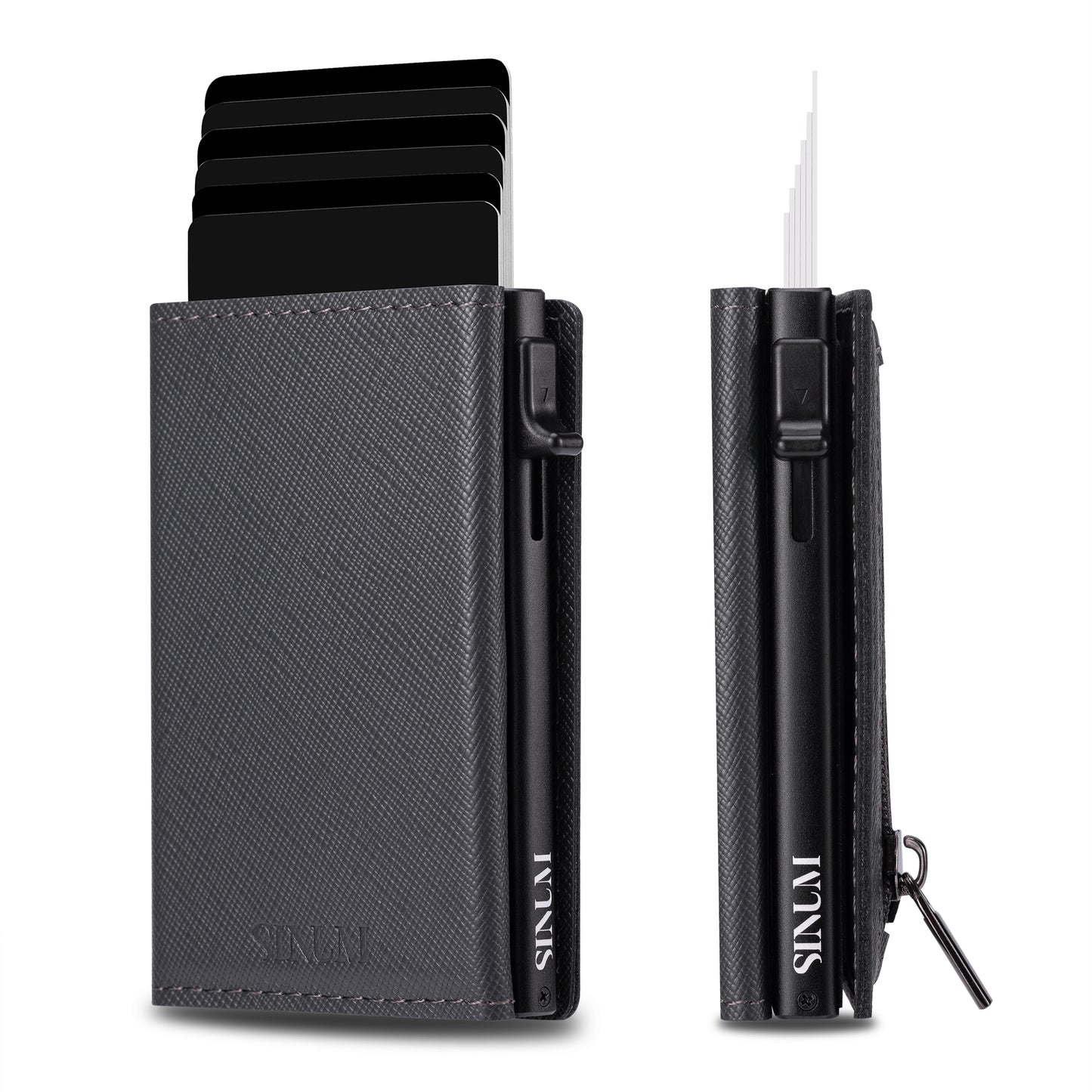 S Magnetic Saffiano Grigio