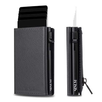 S Magnetic Saffiano Grigio