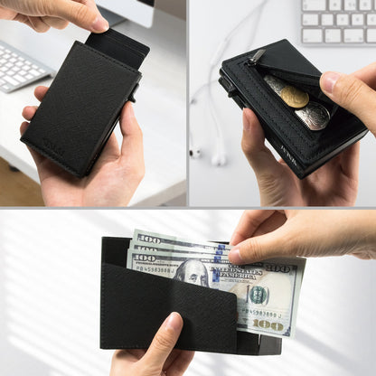 S Magnetic Saffiano Nero