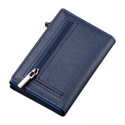 S Magnetic Saffiano Blu