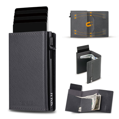 S Magnetic Saffiano Grigio