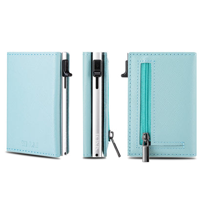 S Magnetic Saffiano Turchese