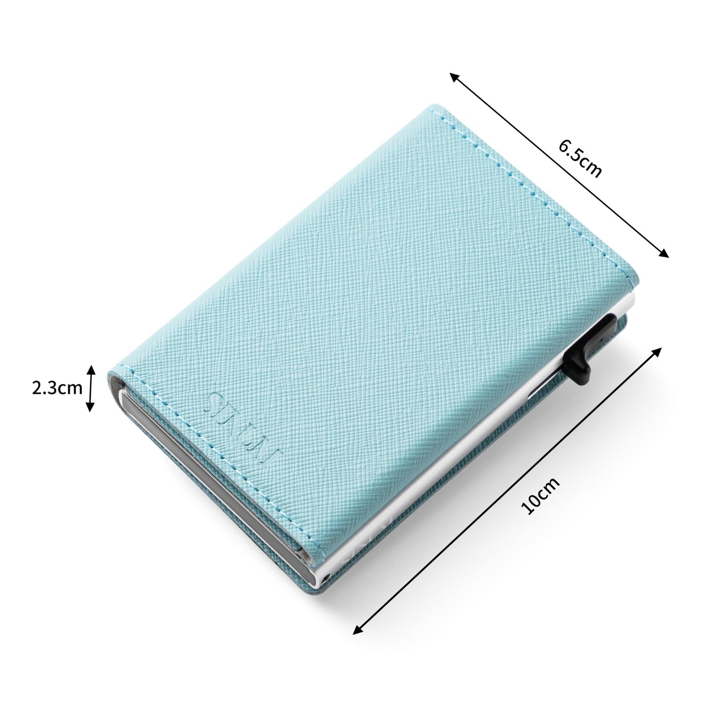 S Magnetic Saffiano Turchese