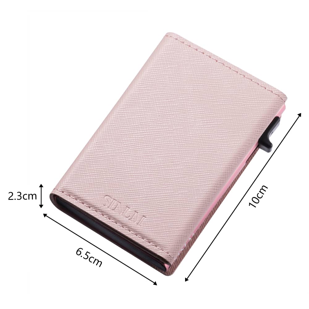 S Magnetic Saffiano Rosa