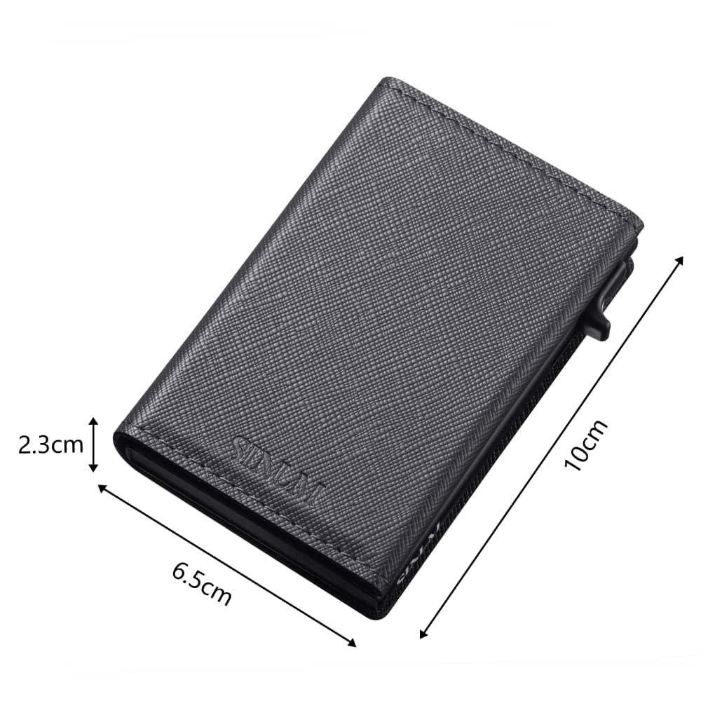 S Magnetic Saffiano Grigio