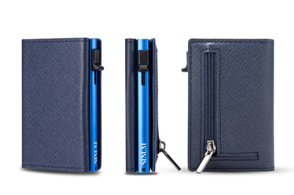 S Magnetic Saffiano Blu