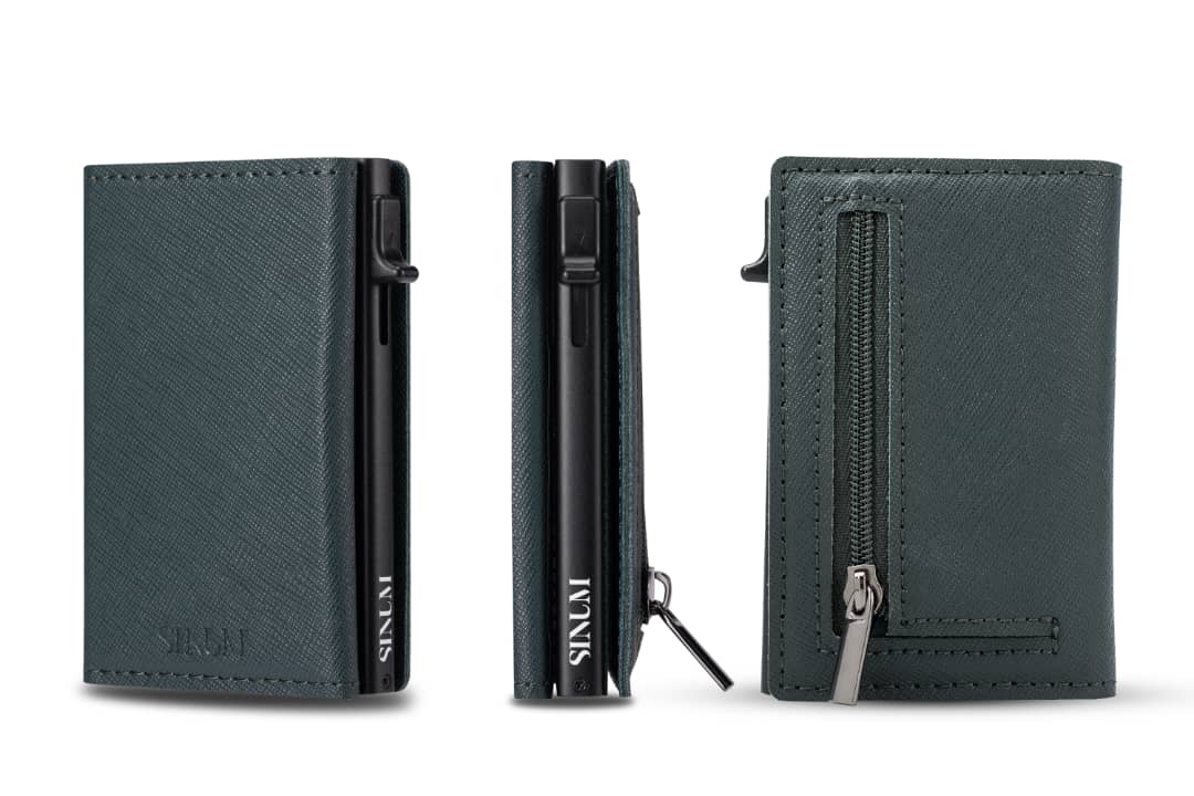 S Magnetic Saffiano Verde