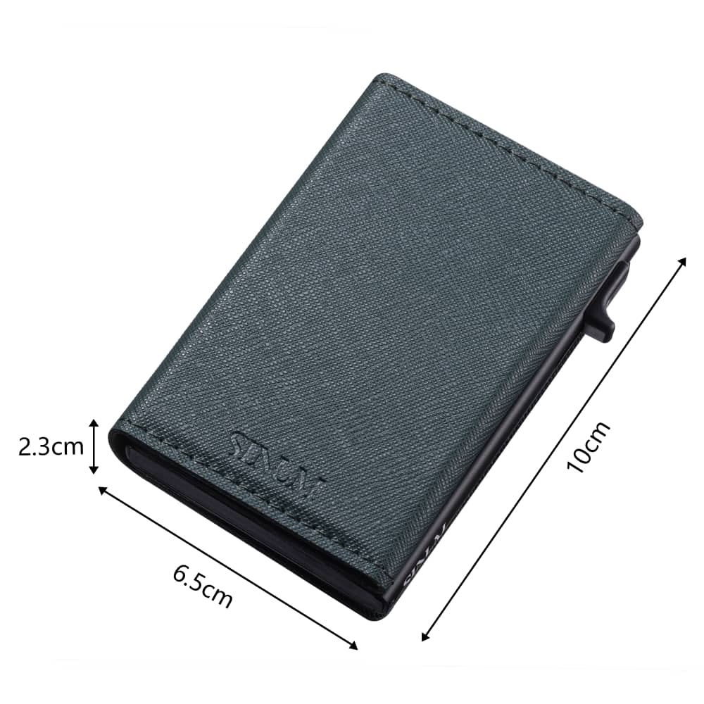 S Magnetic Saffiano Verde