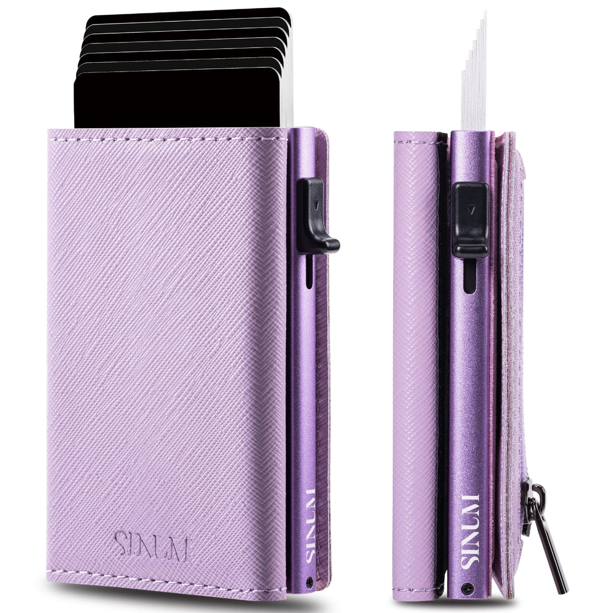 S Magnetic Saffiano Viola