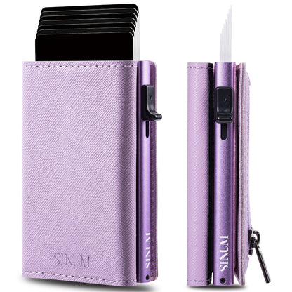 S Magnetic Saffiano Viola