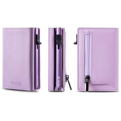 S Magnetic Saffiano Viola