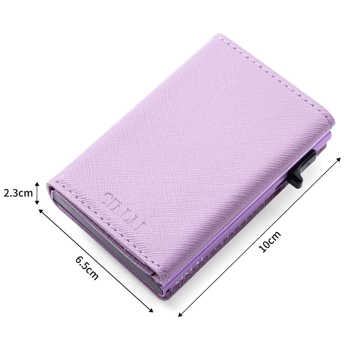 S Magnetic Saffiano Viola